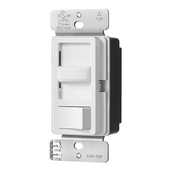 DEWENWILS Dimmer Switch for LED Lights, 600W Incandescent/Halogen and 150W CFL/LED, Single-Pole or 3-Way Dimmer Light Switch