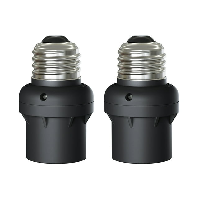DEWENWILS Light Sensor Socket, Dusk to Dawn E26 E27 Light Bulb Sockets