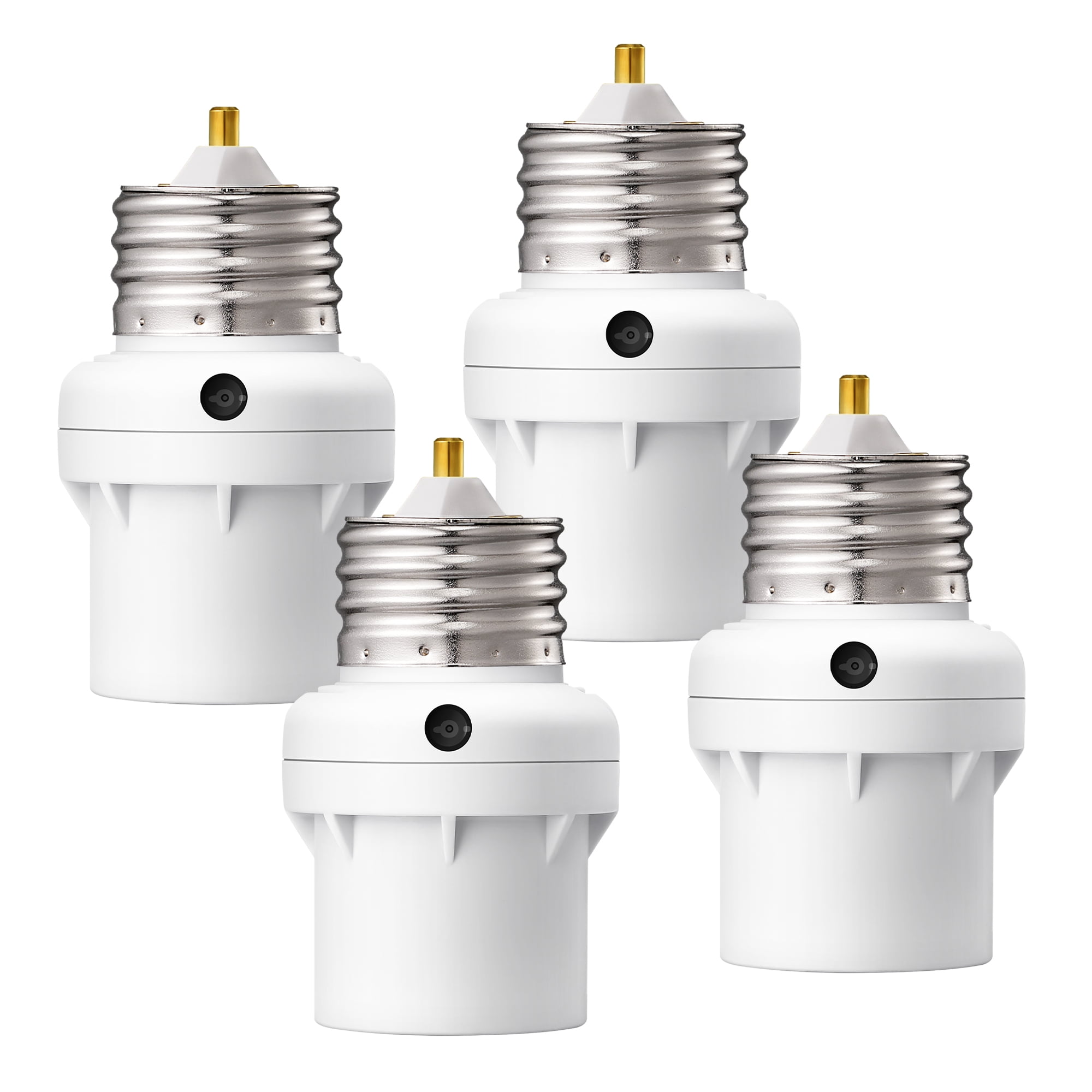 DEWENWILS Light Sensor Socket, E26/E27 Light Socket Adapter, 360 ...