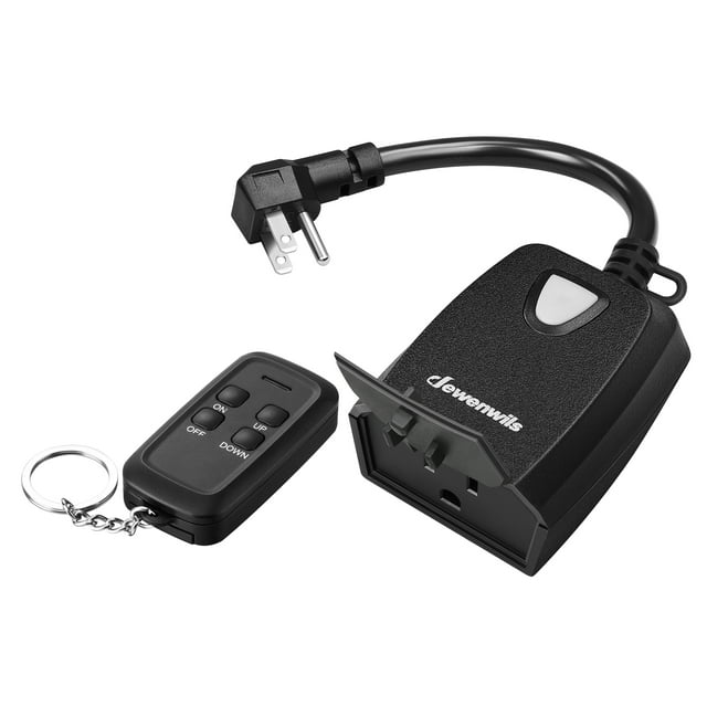 DEWENWILS Outdoor Dimmer for String Lights, Remote Dimmer Switch