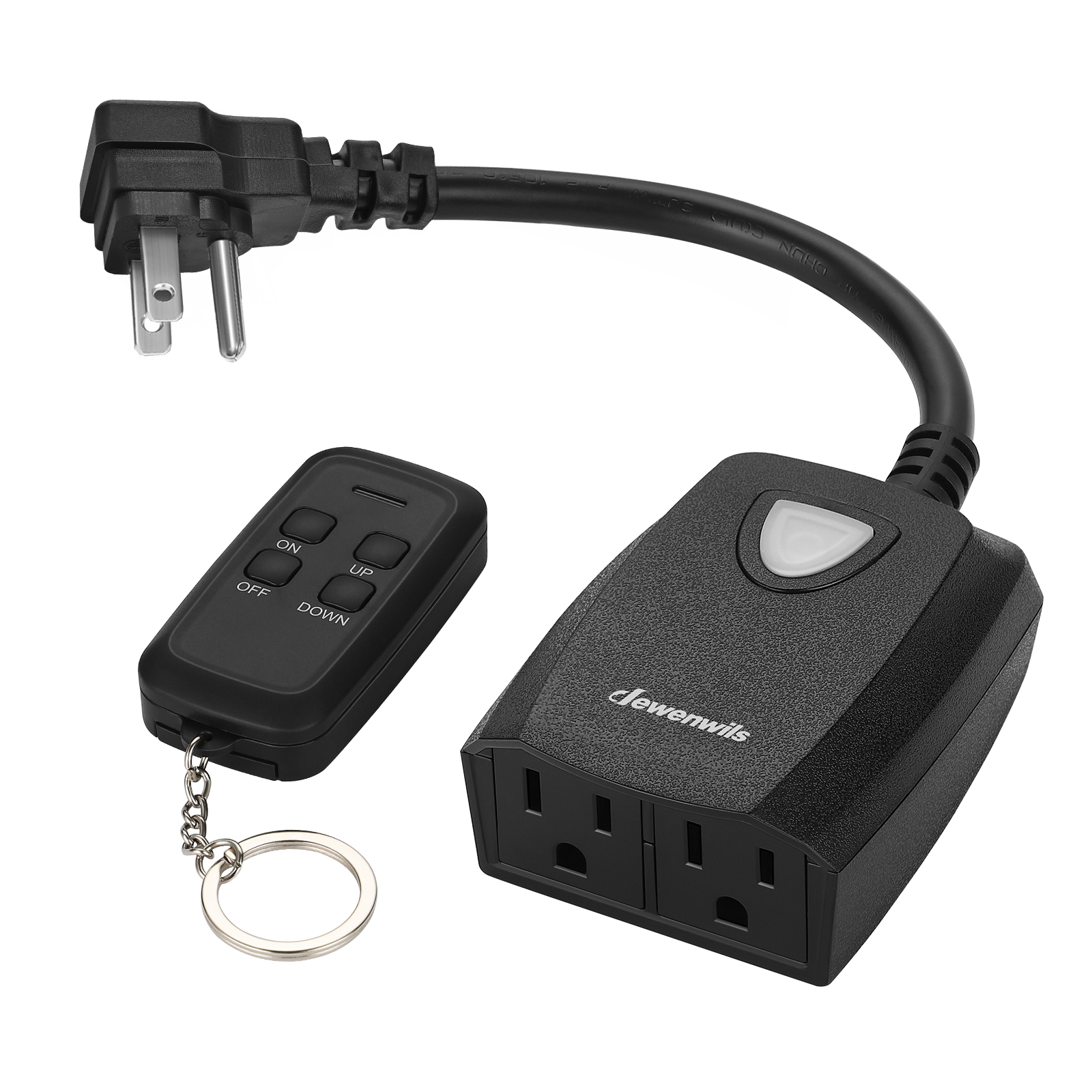 DEWENWILS Outdoor Dimmer Switch for String Lights , 100FT Remote Range