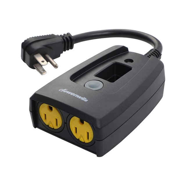DEWENWILS Outdoor Timers for Christmas Electrical Outlets Waterproof