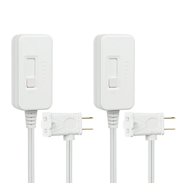 DEWENWILS Plugin Dimmer Switch for Lamp, Full Range Slide Control Plug