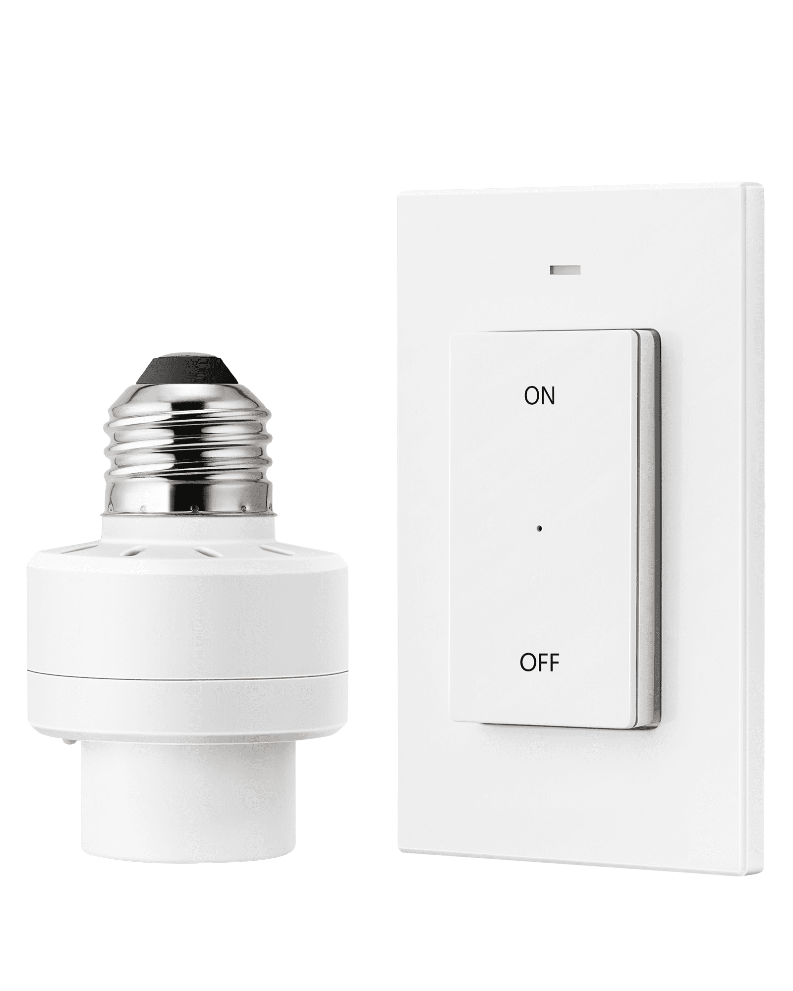 DEWENWILS Remote Control Light Bulb Socket, for Halloween and Christmas E26 E27 Bulb Base for Lamp Fixture, No Wiring Needed
