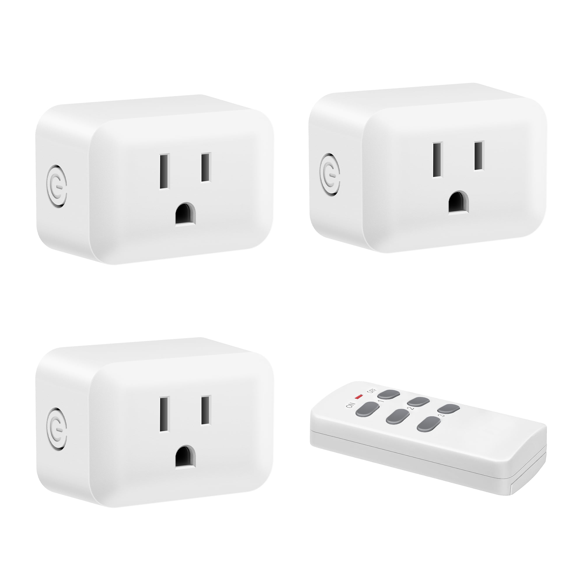Remote Switches DEWENWILS Wireless Remote Control Outlet Light Switch 100 ft RF Range ...