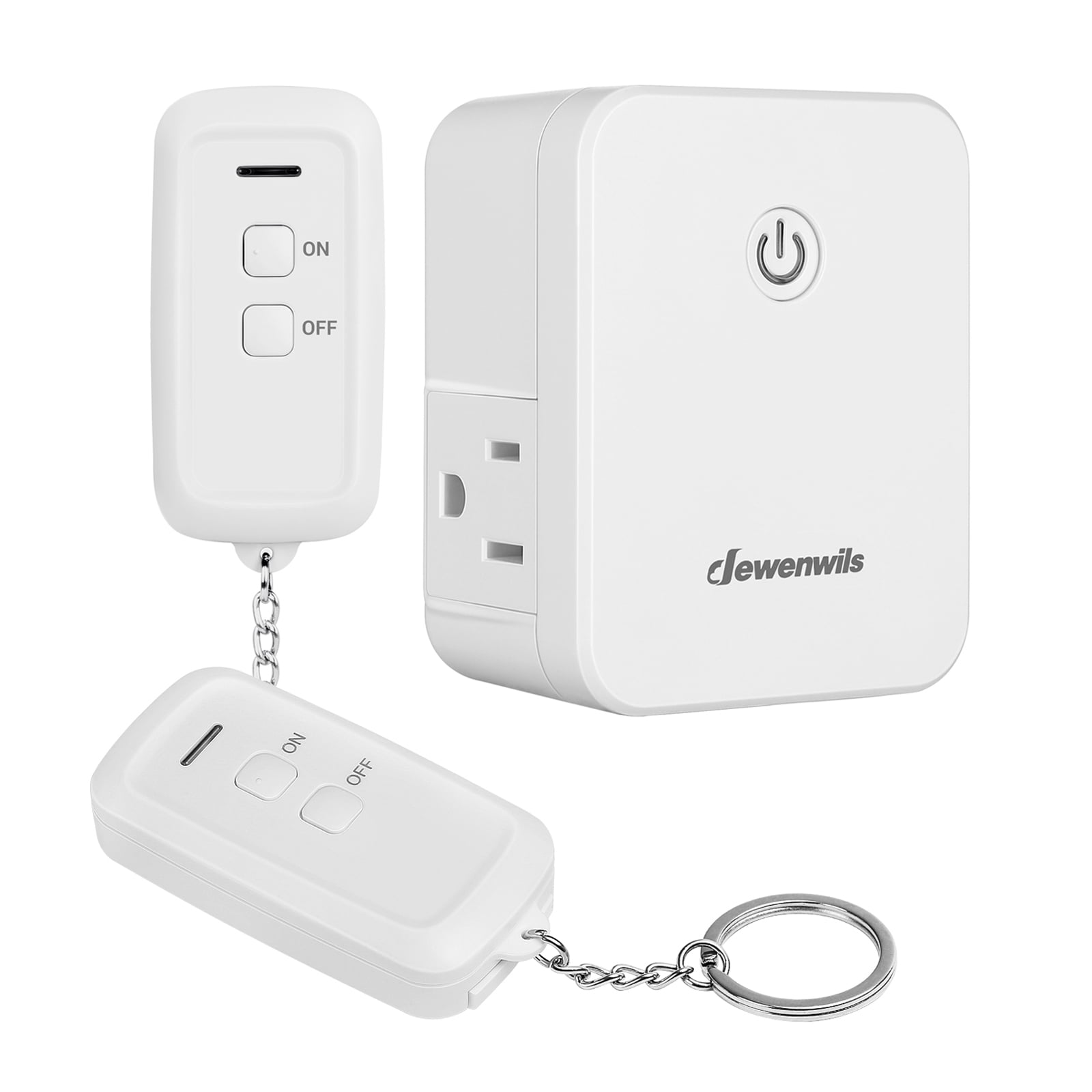 DEWENWILS Remote Control Outlet with 2 Remotes, for Halloween