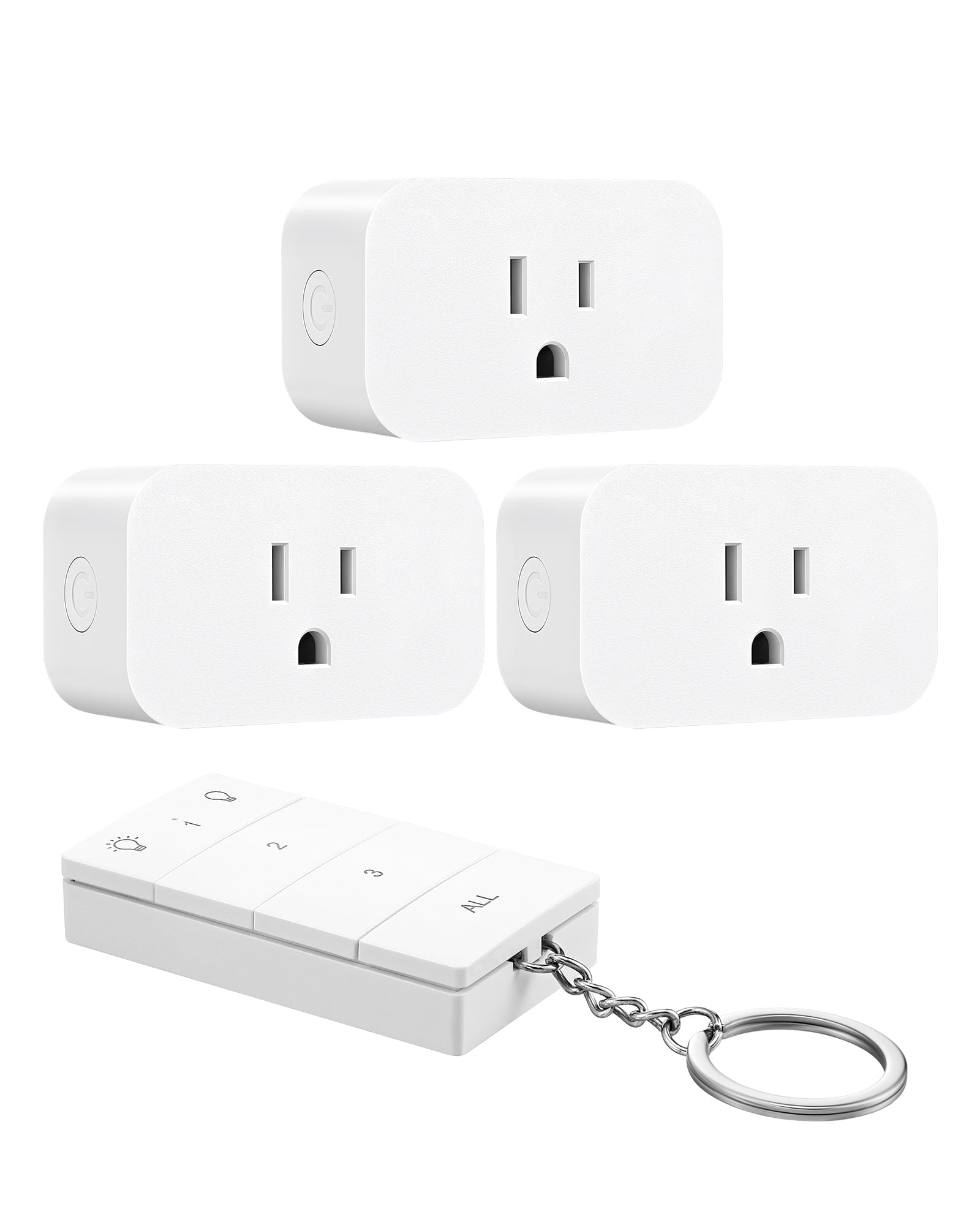 DEWENWILS Wireless Remote Control Outlet Switch, 100 ft, 125VAC 15A ...