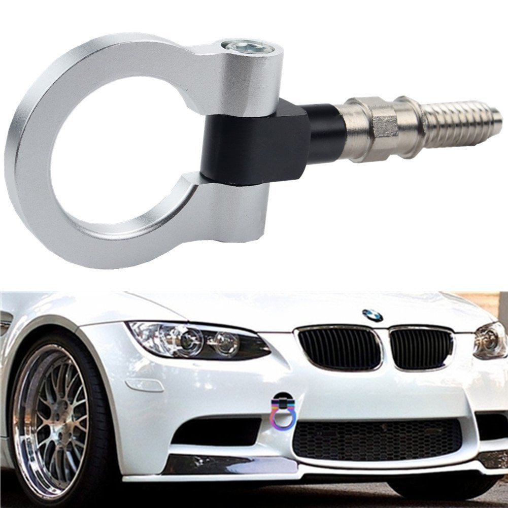 DEWHEL JDM Aluminum Track Racing Front Rear Bumper Car Accessory Auto ...