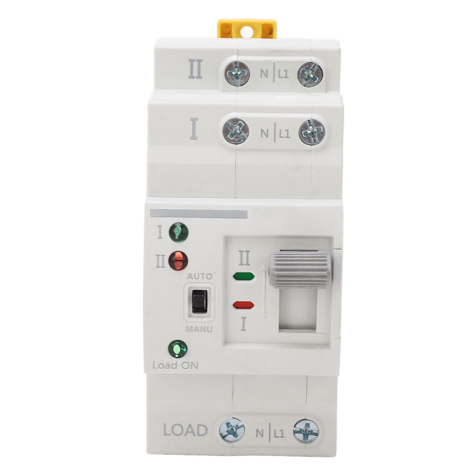 DEWIN Automatic Transfer Switch, Dual Power Automatic Transfer Switch 2P 16A ATS Electrical Circuit Generator Changeover Switch (220V AC)