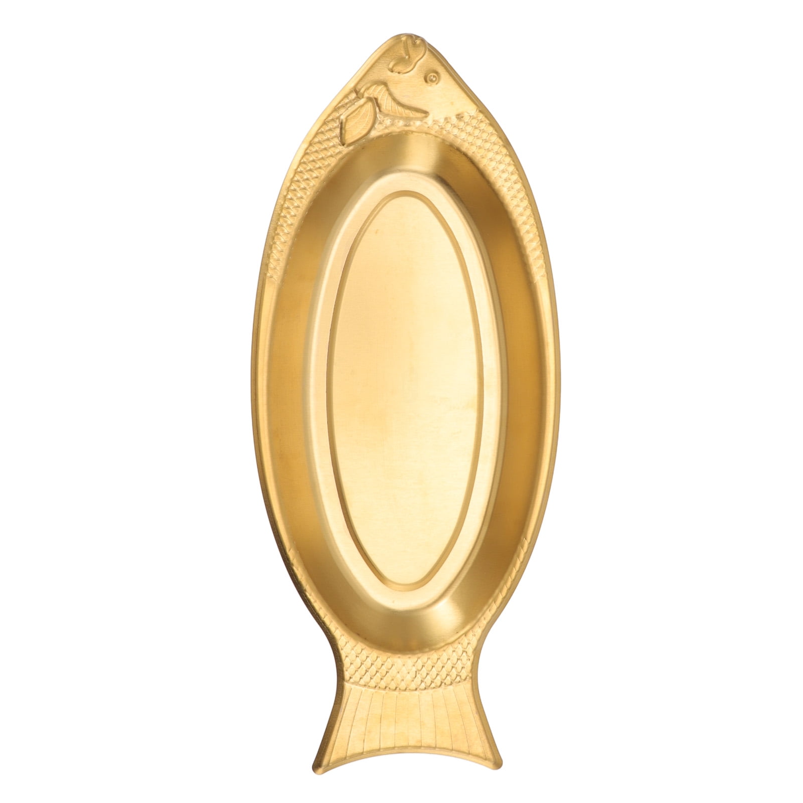 DEWIN Fish Platter Dishes, Serving Platter Fish Shaped Stainless Steel