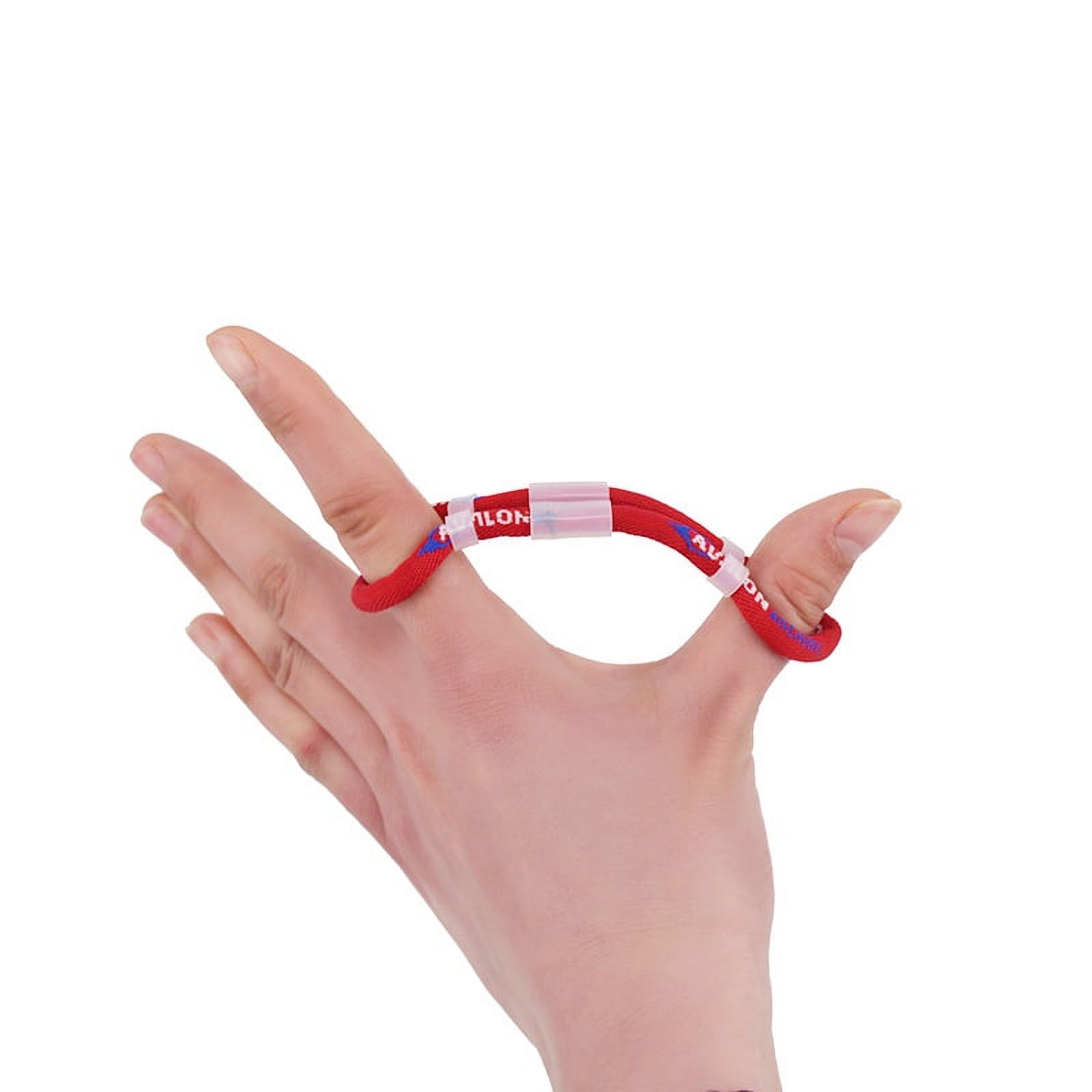 Archery Finger Sling For Recurve Bows – Adjustable Elastic Sling, Red Or Black, M/L/XL, Hunting & Shooting Accessory