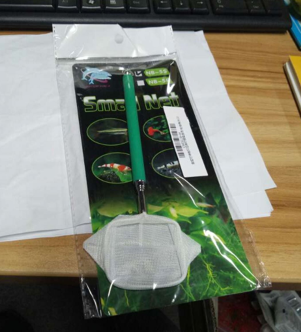 DEWIN Skimming Net Extendable Telescopic Fish Shrimp Skimming Net for Aquarium Fish Tank Pond