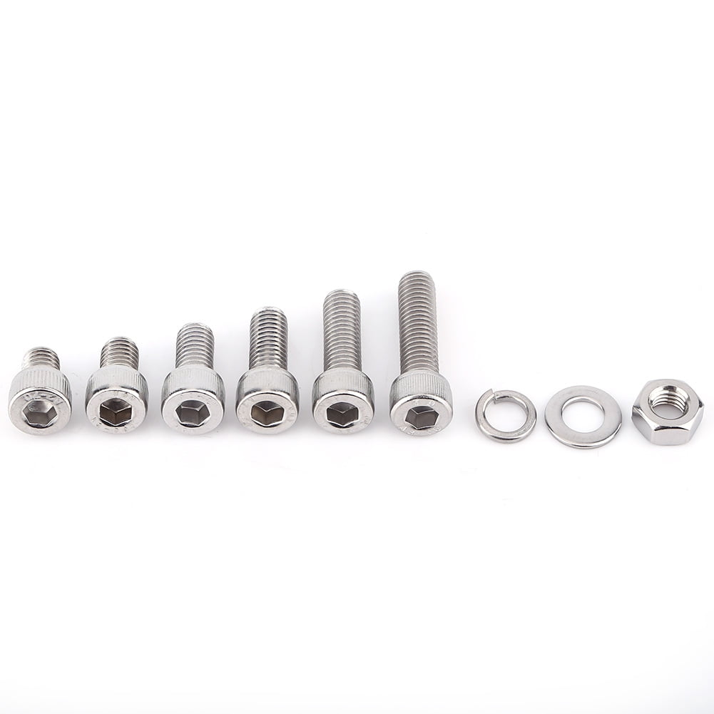 DEWIN Stainless Steel SS304 Hex Socket Cap Head Screws with Hex Nut