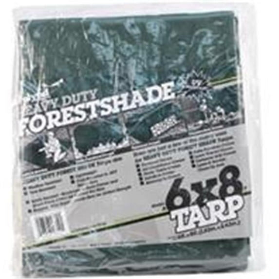 DEWITT COMPANY P-A6X8-P12 Forest Shade Tarps Green