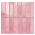 thumbnail image 1 of DEWOO 10 Sheet Thicker Peel and Stick Backsplash Tile,3D Self Adhesive Wall Tiles Stick on Backsplash for Kitchen,Bathroom,Camper (12"×12",Pink), 1 of 15