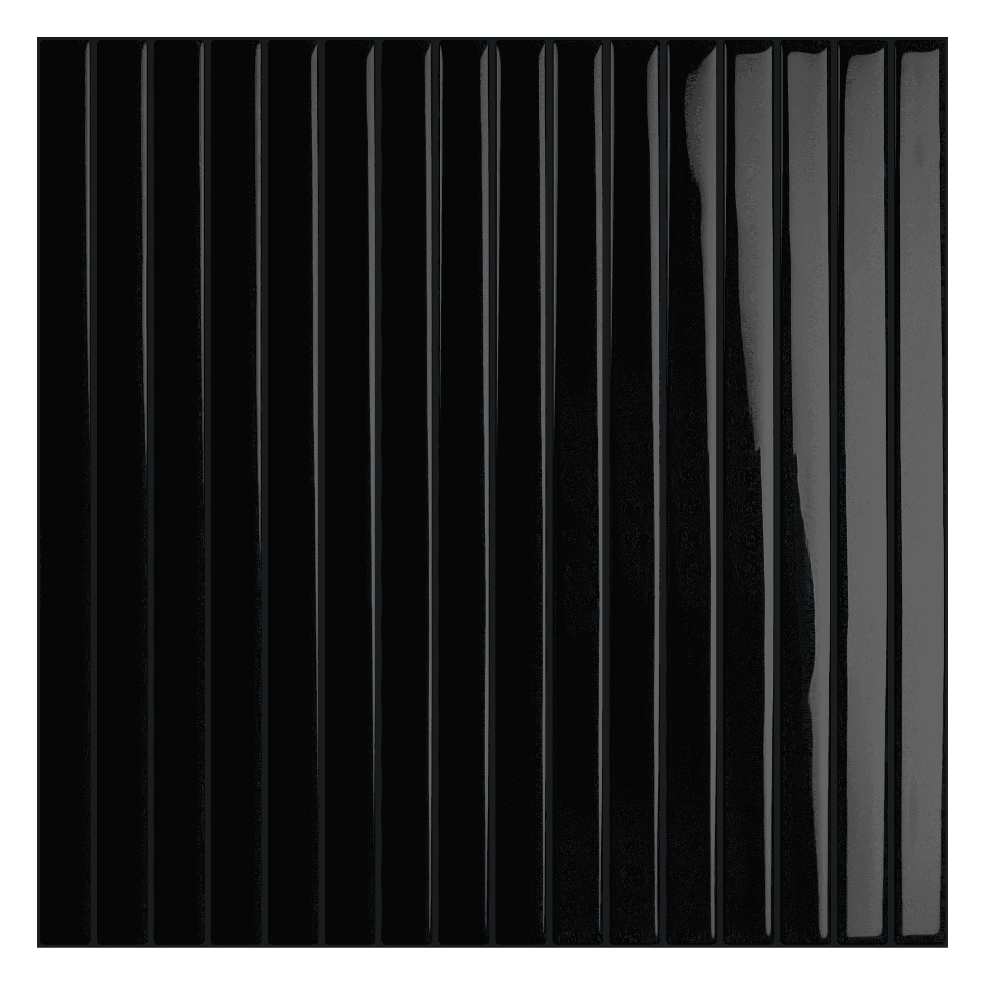 DEWOO 10-Sheet Upgraded Thick Peel and Stick Kitchen Backsplash Tiles,Waterproof Premium Self-Adhesive Wall Tile Stick on Backsplash for Kitchen,Bathroom and Fireplace(Black,12"×12")