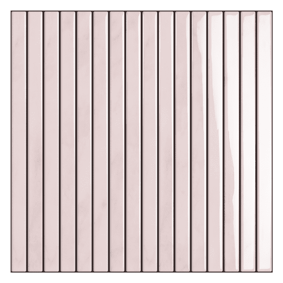DEWOO 10-Sheet Upgraded Thick Peel and Stick Kitchen Backsplash Tiles,Waterproof Premium Self-Adhesive Wall Tile Stick on Backsplash for Kitchen,Bathroom and Fireplace(Pink,12"×12")