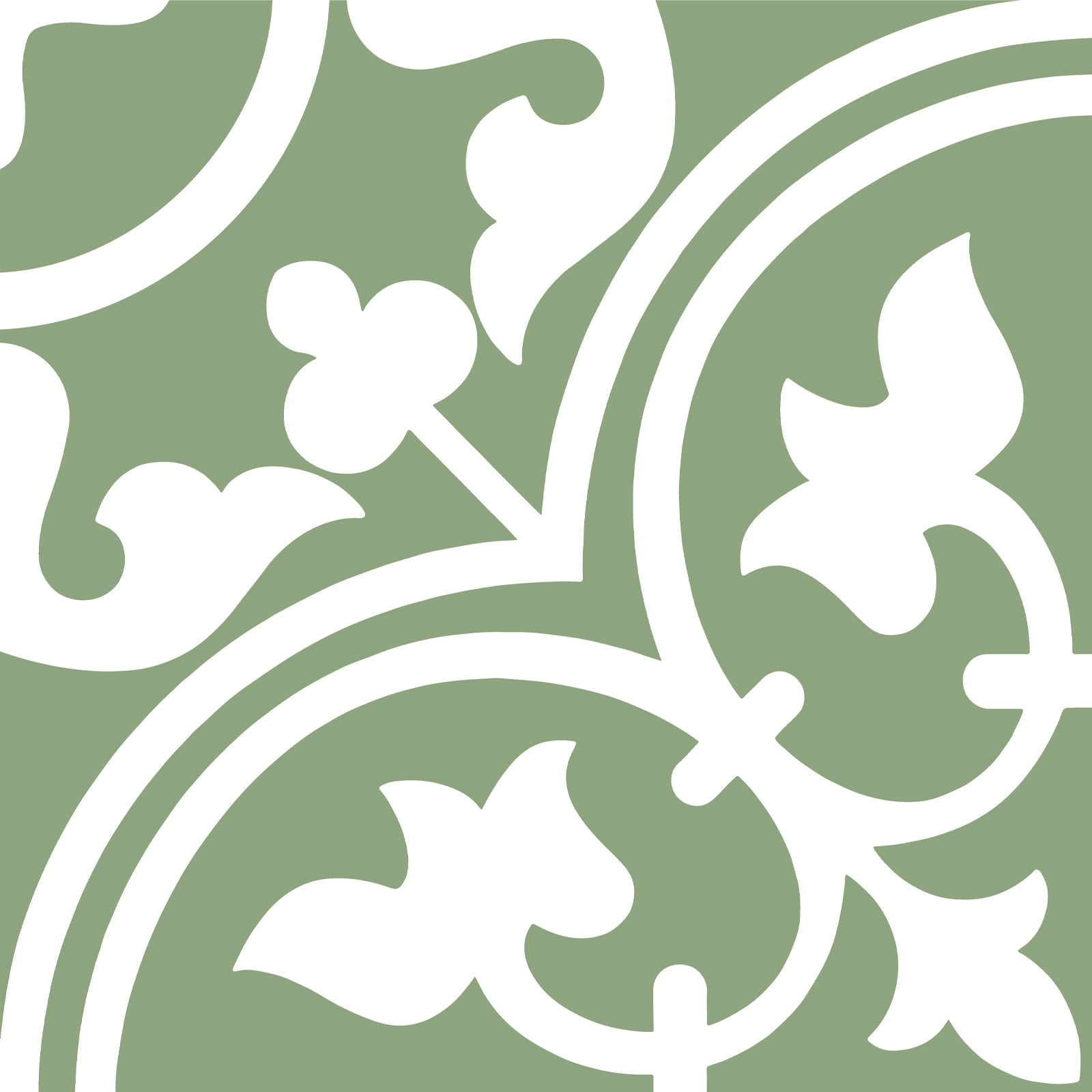DEWOO 10PCS 12" x 12" Peel and Stick Floor Tiles, Vintage Floral Removable Self Adhesive Vinyl Flooring Stickers, Renter Friendly DIY Tile for Kitchen Entryway Bathroom Living Room