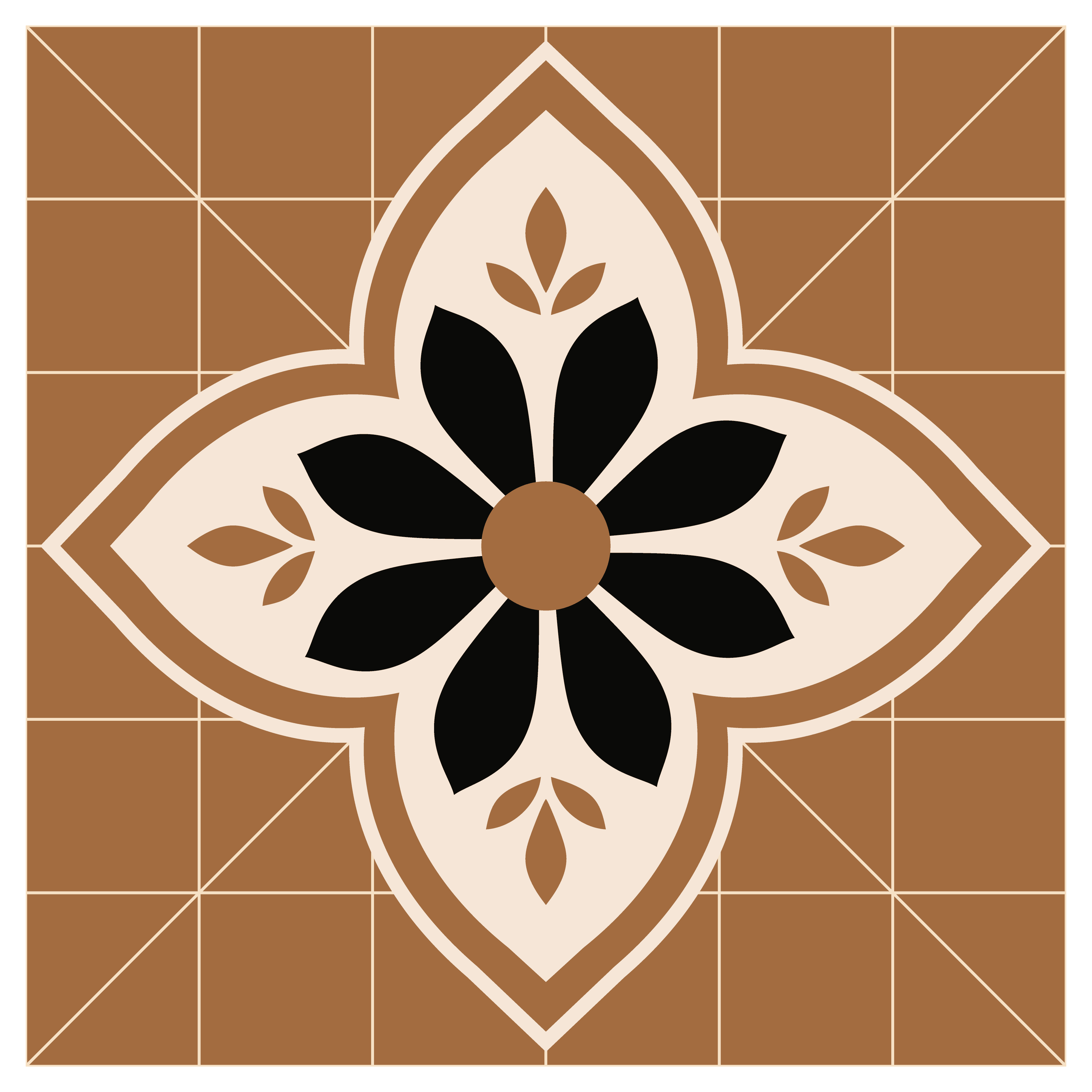DEWOO 12" x 12" Peel and Stick Floor Tile, 10 PCS Self-Adhesive DIY Vinyl Flooring for Renters, Removable and Waterproof Tile Sticker for Bathroom, Kitchen, Staircase (Vintage Brown)