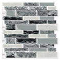 thumbnail image 1 of DEWOO Peel and Stick on Self Adhesive Backsplash Wall Marble Tiles Stickers 3D for Kitchen Bathroom,Grey (10-Sheet, 12"×12"), 1 of 8
