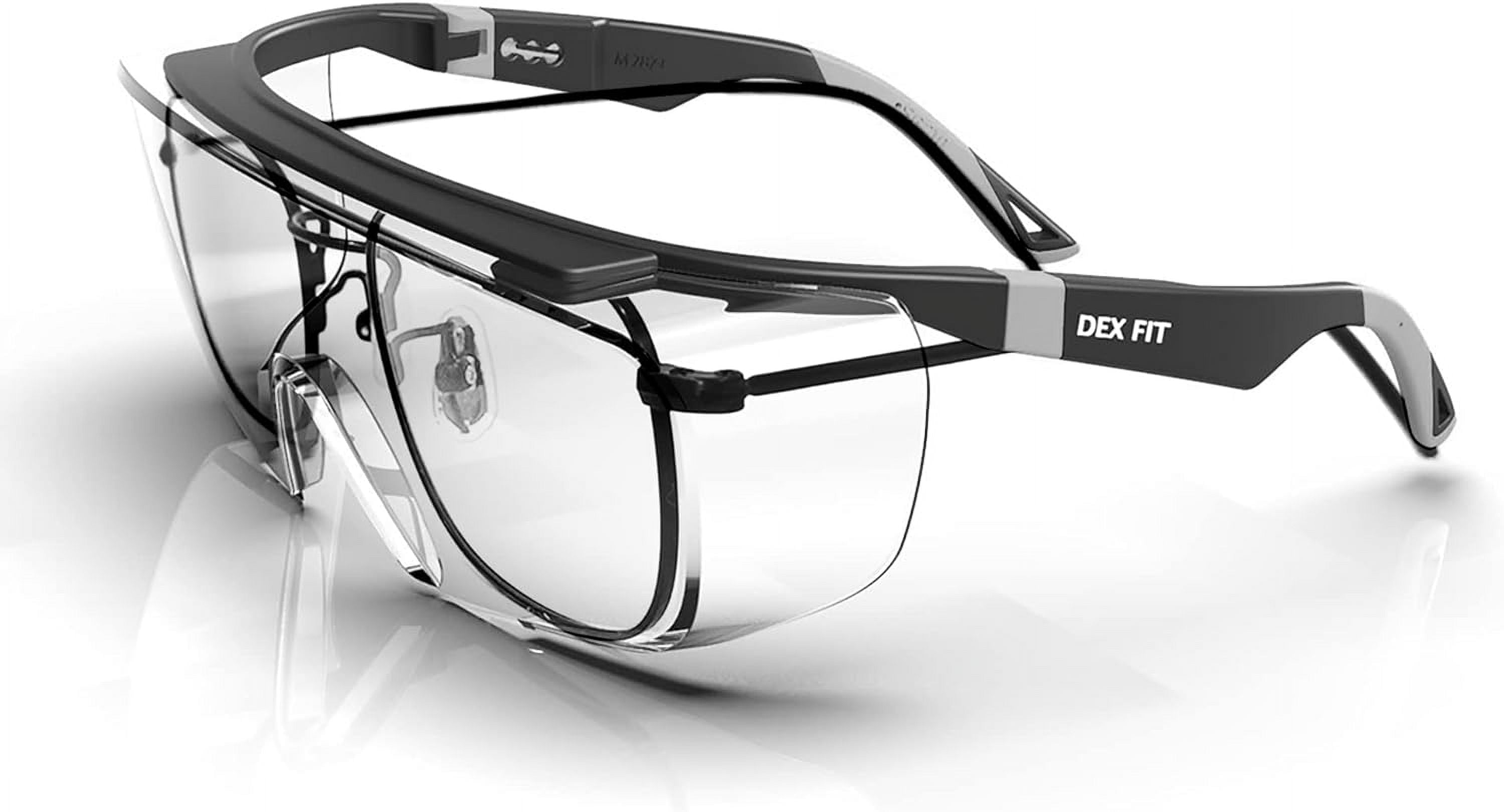 ファッション 通販 SG210 FIT DEX OTG Lens (Clear Glasses Over Safety Grey トップス