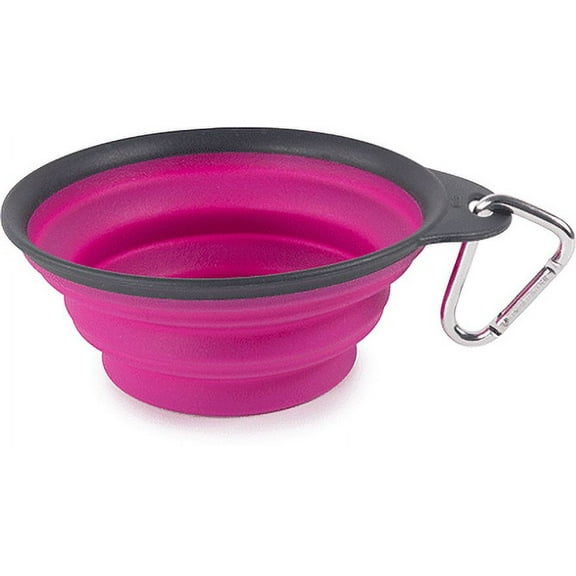 DEXAS Collapsible Travel Cup 2-cup Fuchsia