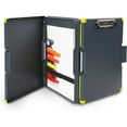 thumbnail image 1 of Dexas Duo Clipcase, Double Sided Clipboard Design, 13” x 10”, Gray/Yellow, 1 of 6