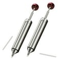 thumbnail image 1 of DEXIMRO 2 Pack Solder Sucker No Clog Desoldering Pump for Solder Removing with Replaceable Heat Resistan Silicone Sucking Nozzle, Desoldering Tool Pump Strong Vacuum Aluminum Suction Remover, 1 of 6