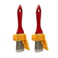 thumbnail image 1 of DEXIMRO 2 Pcs Trimming Tool,Edging Color Separation Paint Brush Handheld Paint Edger Tool Ideal for Indoor and Outdoor Use on Walls and Ceilings(Yellow), 1 of 9