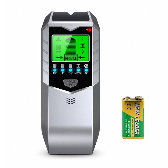 DEXIMRO 5 IN 1 Stud Finder Wall Scanner, Enhanced Accuracy High Stability Electronic Detector for Wall Wood Metal Studs, Stud Sensor Beam Finders for Center & Edge of Wood AC Wire Metal Studs Joist