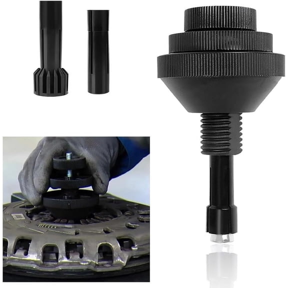 DEXIMRO Clutch Alignment Tool,Universal Car Alignment Tool Kit for Most Cars and Light Trucks Clutch,Car Accessories Single Disc Clutch Alignment Plates Tool with 2 Plastic Sleeve
