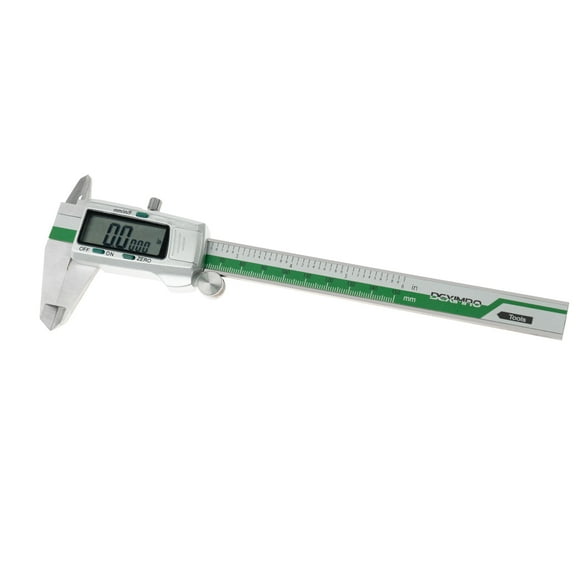DEXIMRO Electronic Digital Vernier Caliper, Stainless Steel Caliper 150mm/0-6 Inch Measuring Tools with Extra-Large LCD Screen, inch/Metric Conversion