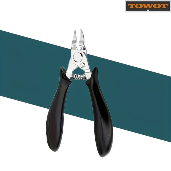 DEXIMRO Toe Nail Clipper for Ingrown or Thick Toenails,Toenails Trimmer and Professional Toenail Nipper for Seniors with Stainless Steel Surper Sharp Blades Soft Handle