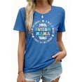 thumbnail image 1 of DEXIO Autism Mama Shirt Women Be Kind Autism Awareness Shirt Mental Health Tees Inspirational Short Sleeve Tee Tops, 1 of 10