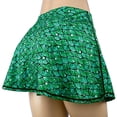 thumbnail image 1 of DEXIO Women's Green Scale Print Tennis Skort with Built-in Shorts & Hidden Pocket, High Waisted Quick Dry Athletic Skirt for Golf Pickleball Running Hiking, 1 of 12