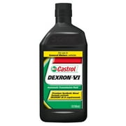 Castrol DEXRON VI Synthetic Transmission Fluids Automatic Transmission Fluid, 1 qt 6 Pack
