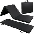 thumbnail image 1 of DEXS 2 Inch Tri-Fold Folding Exercise Mat Extra Thick Gym Mat with Carrying Handles for Home Workout Core Training Stretching Yoga.black, 1 of 8