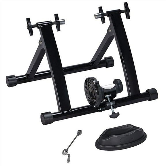 DEXS Bike Trainer Stationary Bike Stand Magnetic Bike Trainer Stand for Indoor Riding Premium Steel Bicycle Trainer Accessories Fits for 26in-28in,