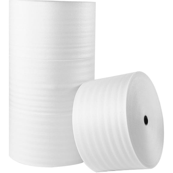 DEXS Micro Foam Wrap – 1/16" & 1/8" Sizes for Moving & Packaging Cushioning | Perforated Rolls in All Standard Dimensions 1/16" Thick 175 ft