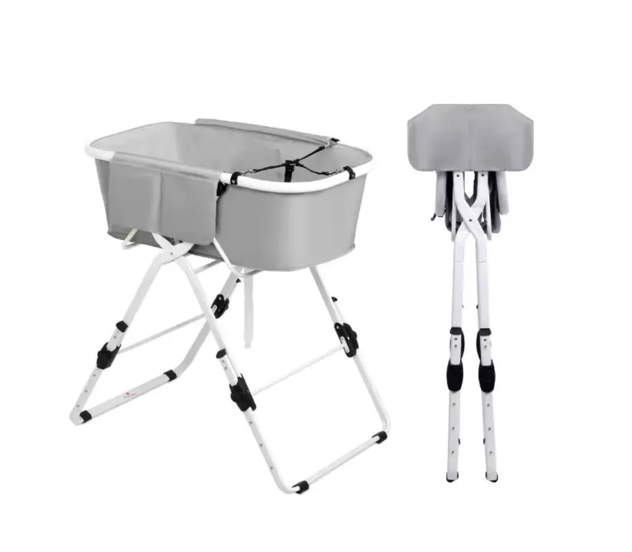 DEXS Versatile Foldable Elevated Pet Bathtub featuring a Drain Hose: A ...