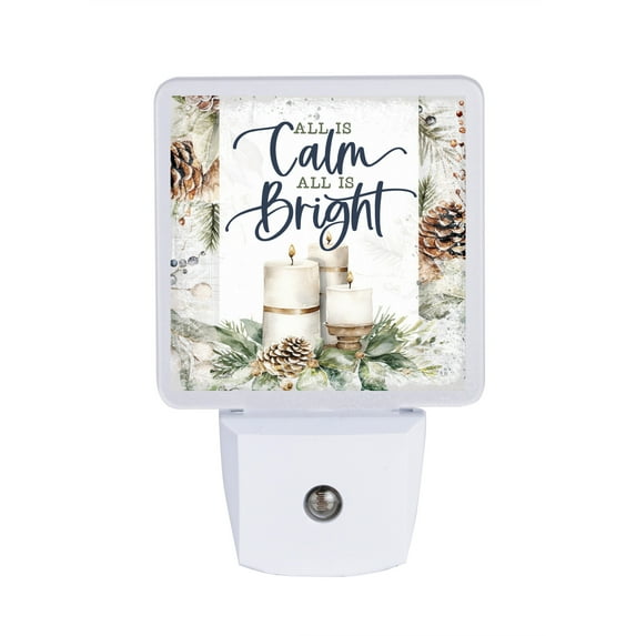 DEXSA All Is Calm Nightlight - Let Your Light Shine LED Night Light