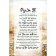thumbnail image 1 of DEXSA Psalm 23 Bereavement Wood Plaque with Easel and Hook Wall Tabletop Art - 6 inches x 9 inches, 1 of 2