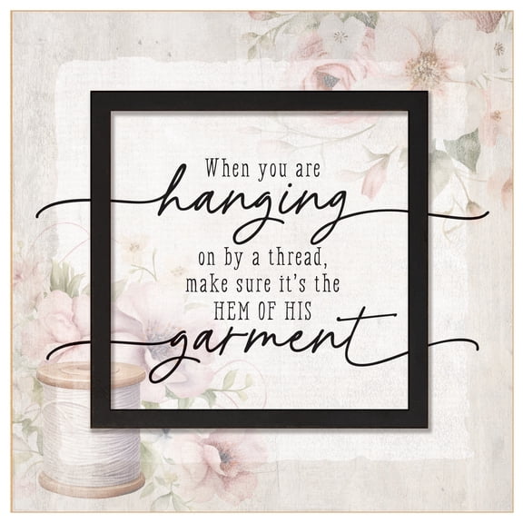 DEXSA When You Are Hanging Wood Plaque - 6" x 6 1/8"