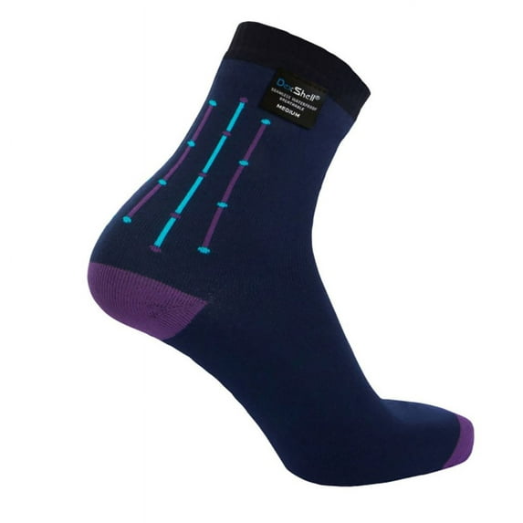 DEXSHELL Ultraflex Sock, Color: Navy, Size: L (DS653-NVYJAC-L)