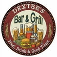thumbnail image 1 of DEXTER'S Bar and Grill 14" Round Metal Sign Kitchen Wall Decor 100140020266, 1 of 1
