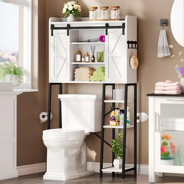 DEXTRUS 61" over-the-Toilet Cabinet, Bathroom Storage Rack with ...