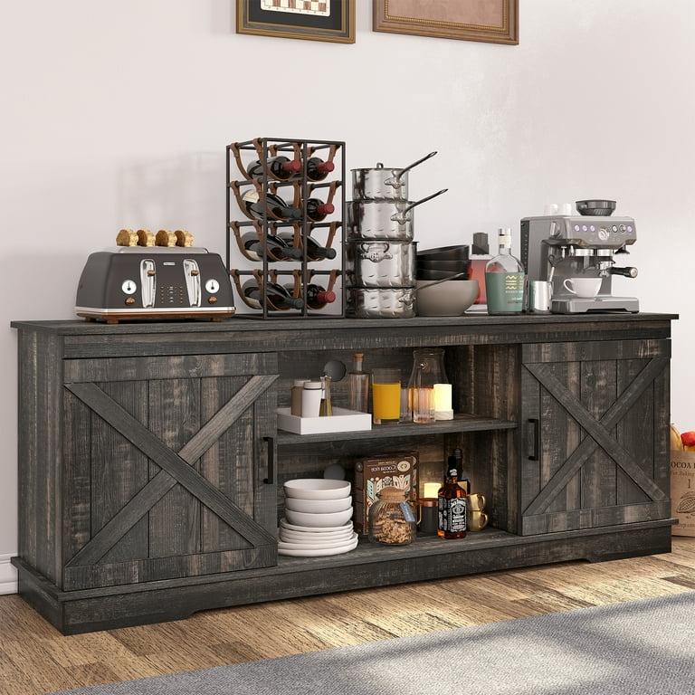 Farm style buffet table discount