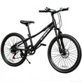 thumbnail image 1 of DEYGIA 20 Inch Kids Mountain Bike, Bikes for Boys, 7-Speed with Front Suspension, Dual Disc Brakes & Knobby Tires for Ages 6-14, Multi Color, 1 of 10