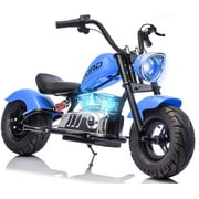 DEYGIA 24V 250W Kids Electric Dirt Bike, 12.5 MPH & 10-Mile Range, 176lb Capacity, Dual Suspension + Disc Brake, Twist Throttle - Electric Motorbike for Ages 8-14