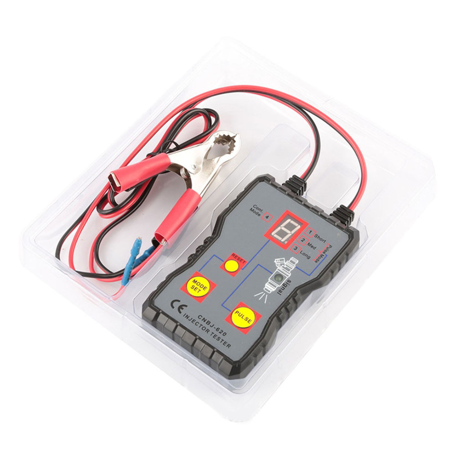 DEYISI 12V Fuel Injector Tester Professional Ignition Fuel Injector